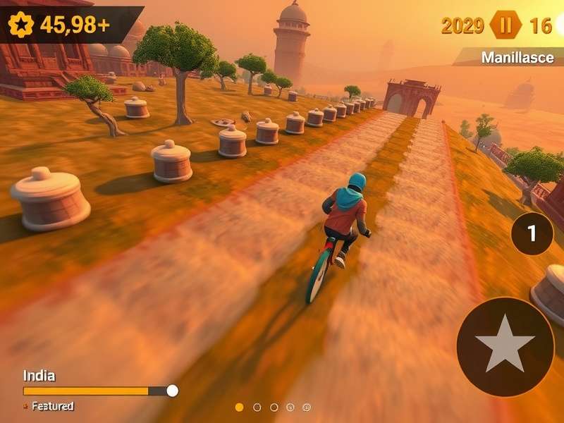 Saffron Sprint Quest features showing character customization